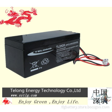 Ex-Factory Price / AGM Lead Acid Battery 24V2.4ah Battery for UPS, Emergency Lighting